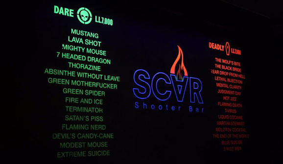 Scar Shooter Bar
