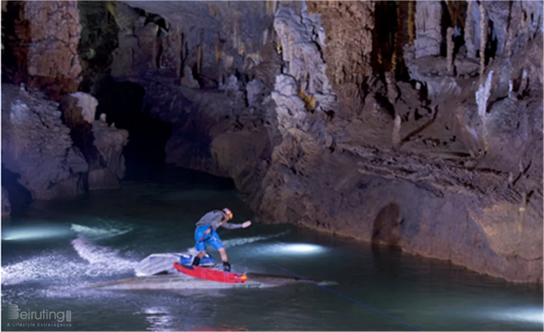 Red Bull Awakens the Jeita Grotto