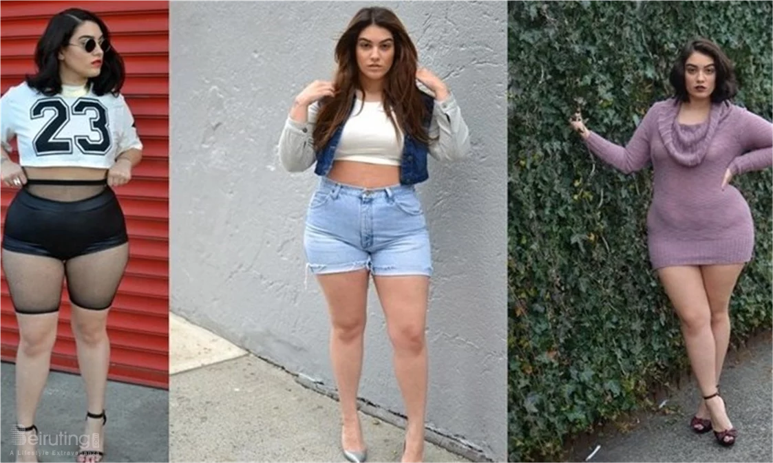 Nadia Aboulhosn:plus-sized Lebanese-American fashion blogger