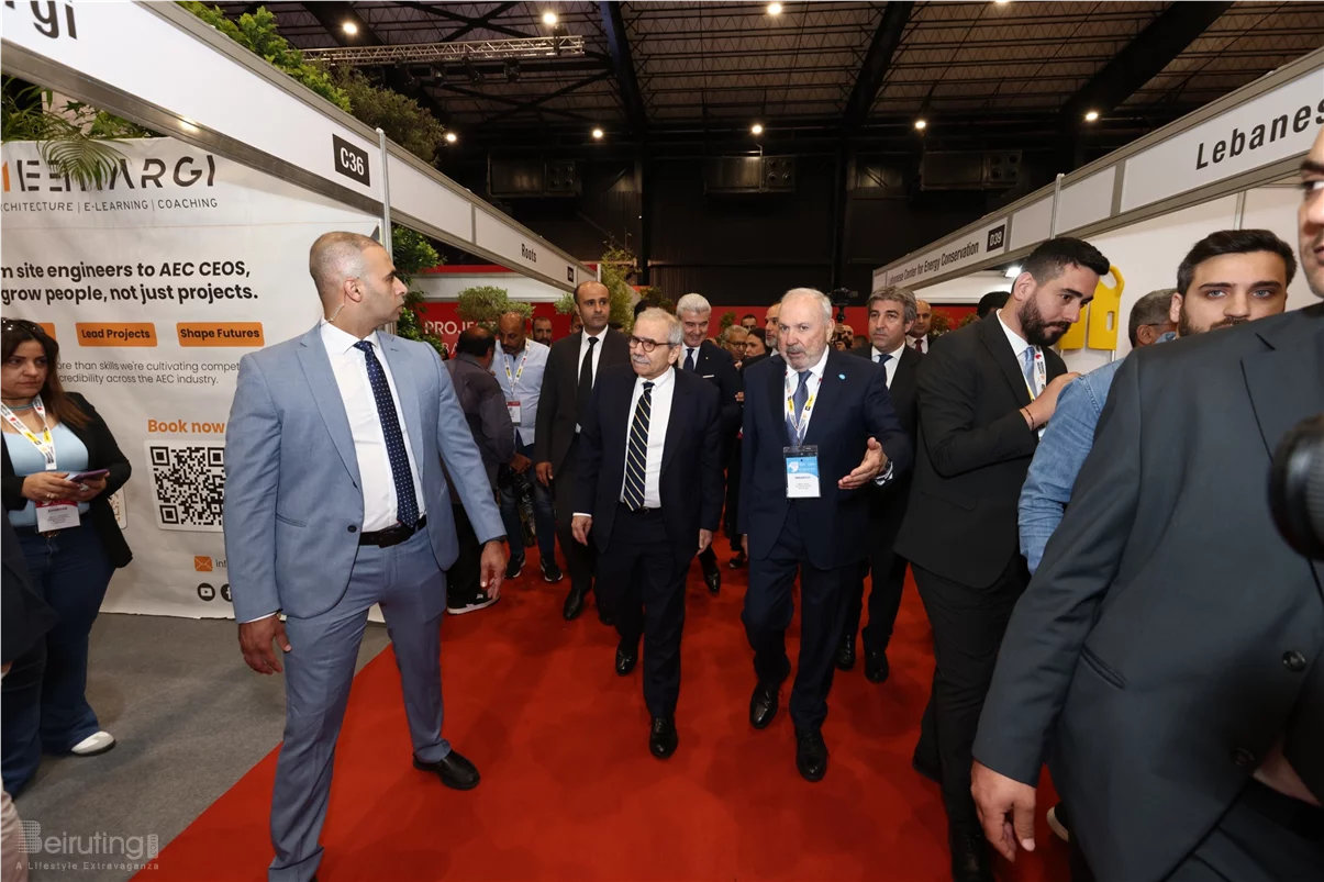 إنطلاق معرض بروجكت لبنان ٢٠٢٥ بحضور رئيس الحكومة وعدد من الوزراء   لدعم إعادة الإعمار والتنمية المستدامة