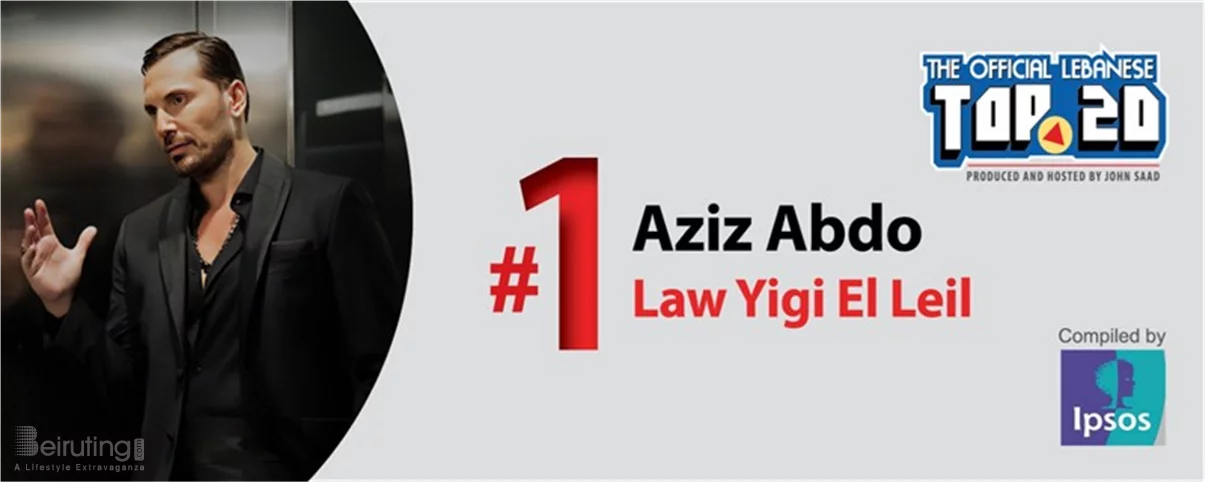 Lebanese singer Aziz Abdo leads OLT20 This week