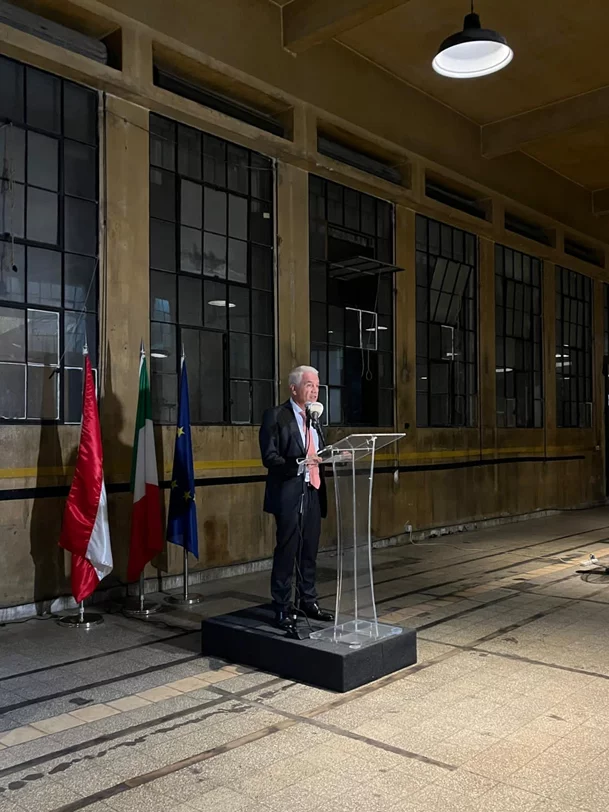Speech by Ambassador Marcelli - Abroyan Factory - Bourj Hammoud