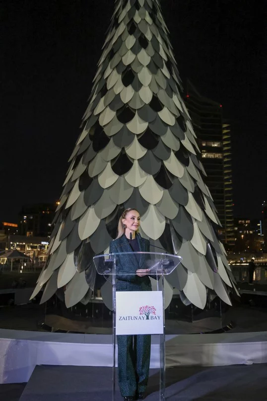 Joy with Every Turn: Zaitunay Bay Unveiled Lebanon’s First Rotating Tree