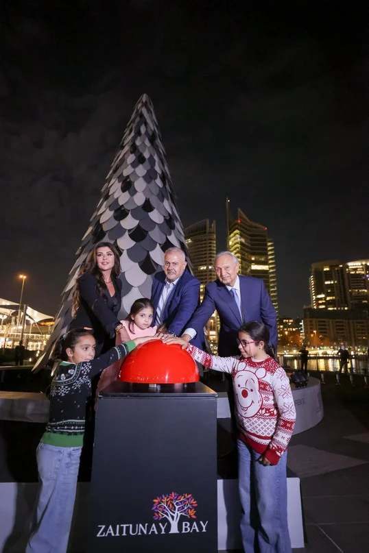 Joy with Every Turn: Zaitunay Bay Unveiled Lebanon’s First Rotating Tree
