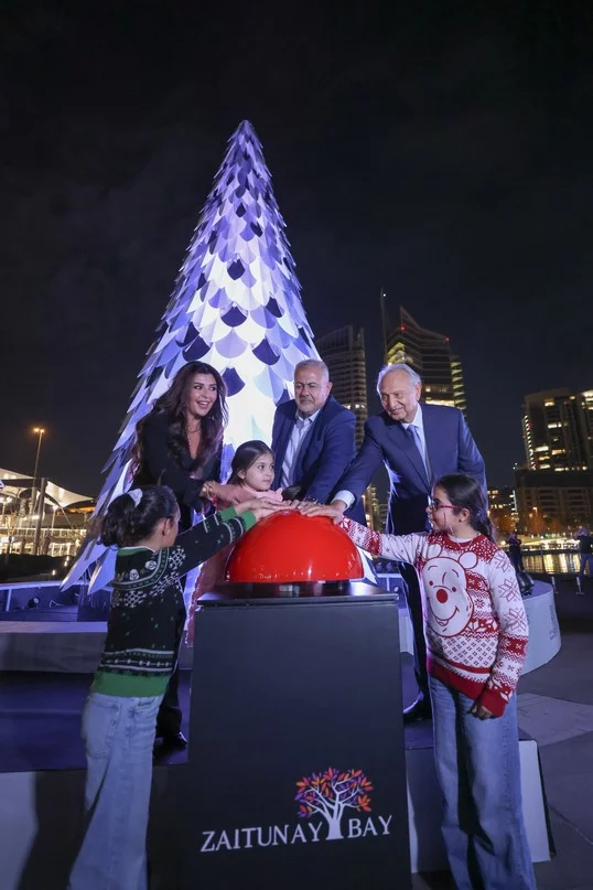 Joy with Every Turn: Zaitunay Bay Unveiled Lebanon’s First Rotating Tree