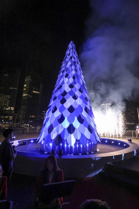 Joy with Every Turn: Zaitunay Bay Unveiled Lebanon’s First Rotating Tree
