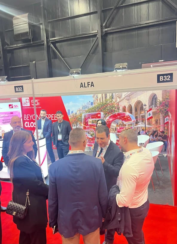 Alfa brought the Alfa 5G experience to Project Lebanon, one of the biggest trade exhibitions in Lebanon for construction and engineering