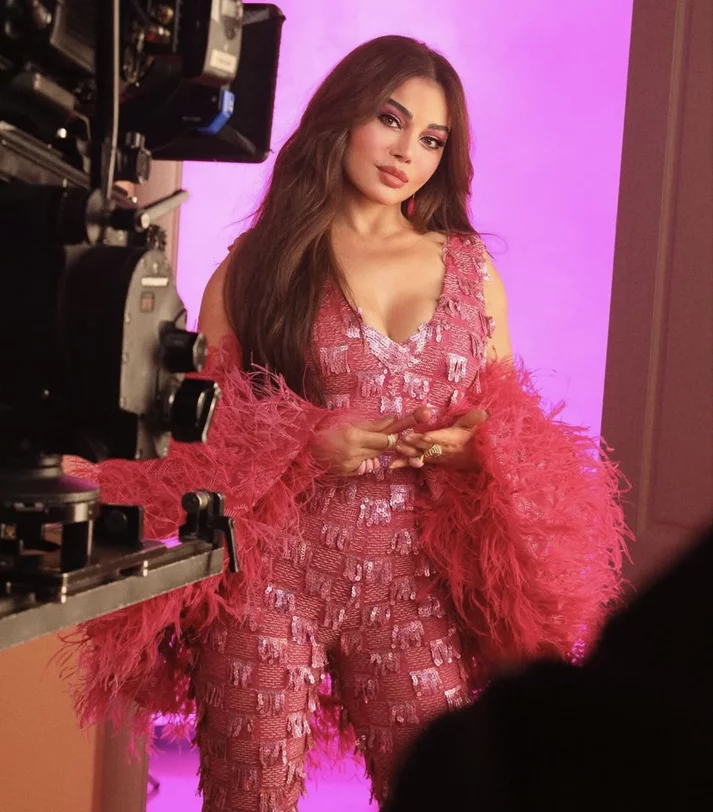MAISON RAMI KADI BRINGS COUTURE GLAMOUR TO HAIFA WEHBE’S NYX CAMPAIGN
