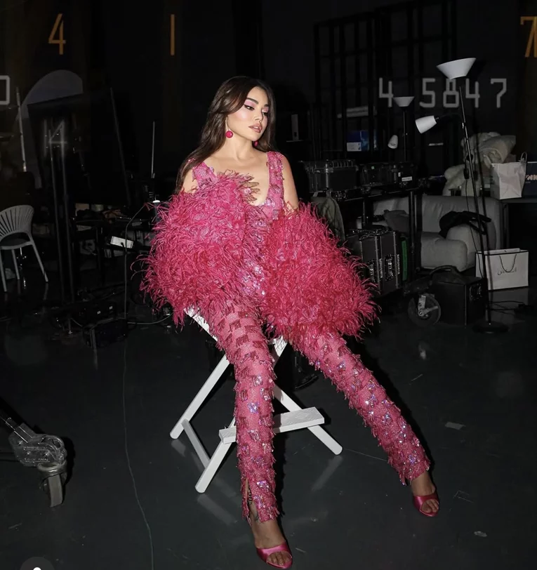 MAISON RAMI KADI BRINGS COUTURE GLAMOUR TO HAIFA WEHBE’S NYX CAMPAIGN