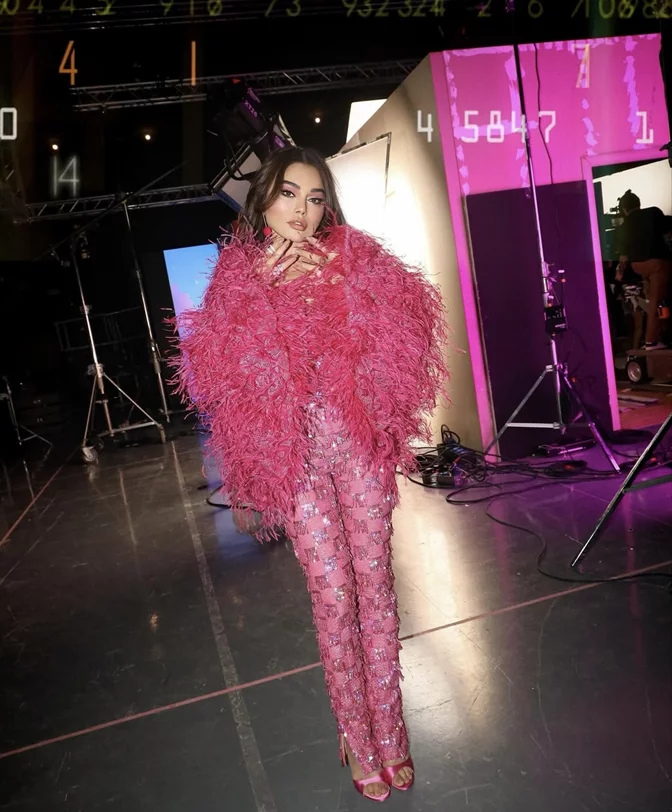 MAISON RAMI KADI BRINGS COUTURE GLAMOUR TO HAIFA WEHBE’S NYX CAMPAIGN
