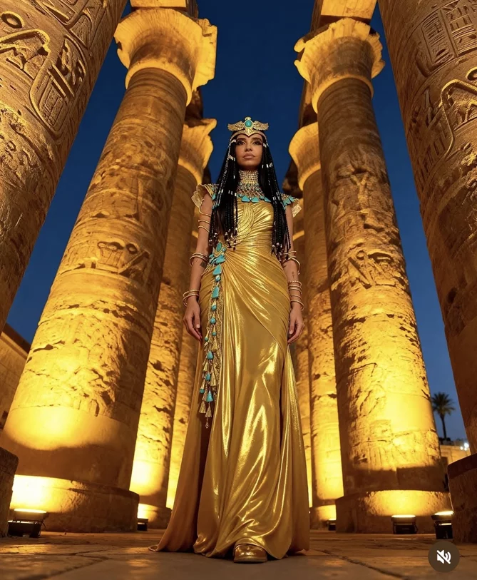 Fouad Sarkis, the Lebanese designer, steals the spotlight at the Grand Egyptian Museum opening