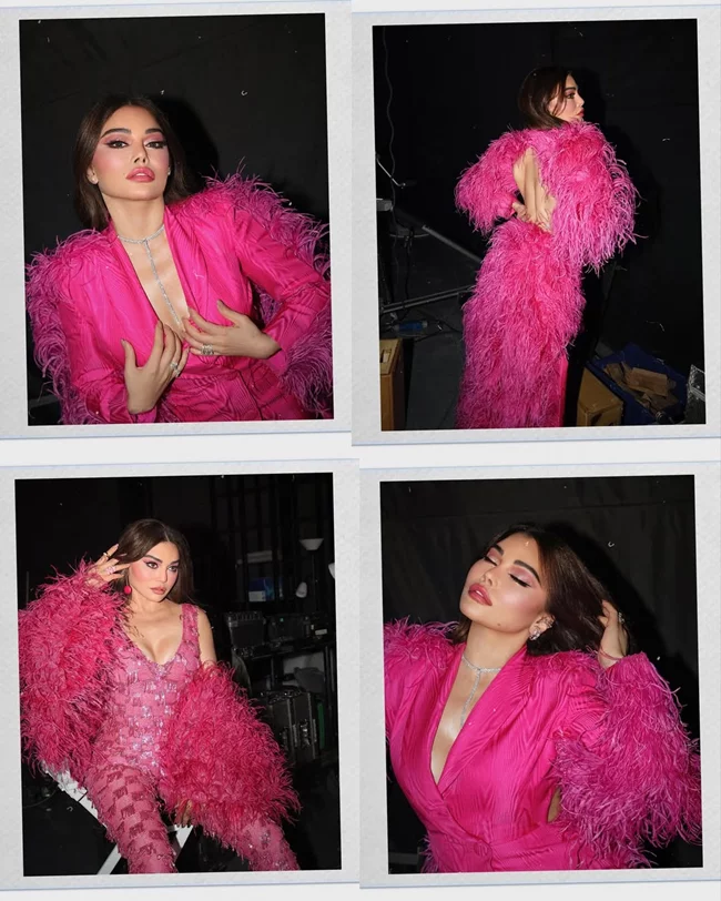 MAISON RAMI KADI BRINGS COUTURE GLAMOUR TO HAIFA WEHBE’S NYX CAMPAIGN