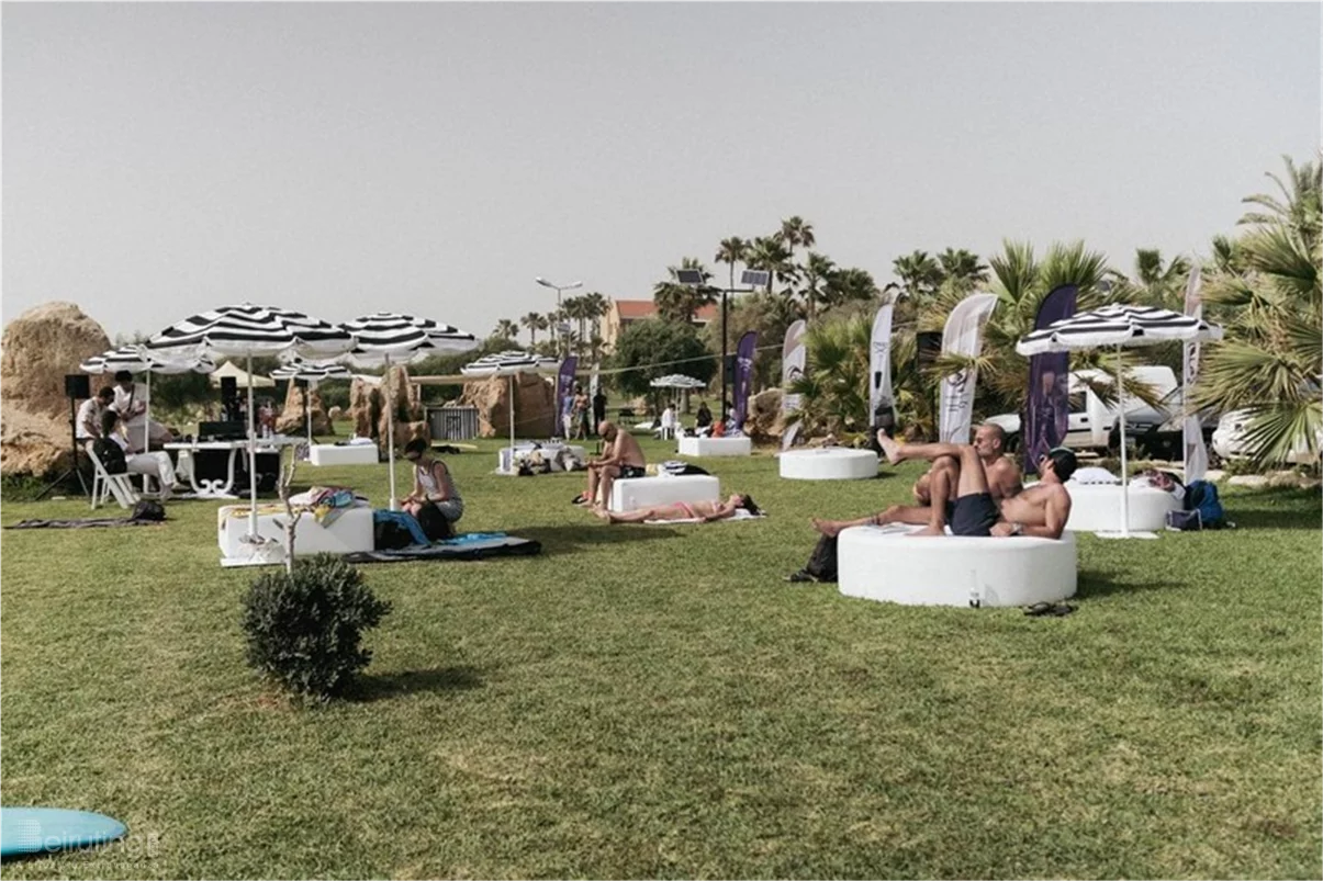 Riding the Waves: Lebanese Surfing Federation kicks off with CREED this season’s championship in Jiyeh.