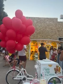 LANCEL à la Montagne Pop-Up at Faqra Club: A Sunset Soirée