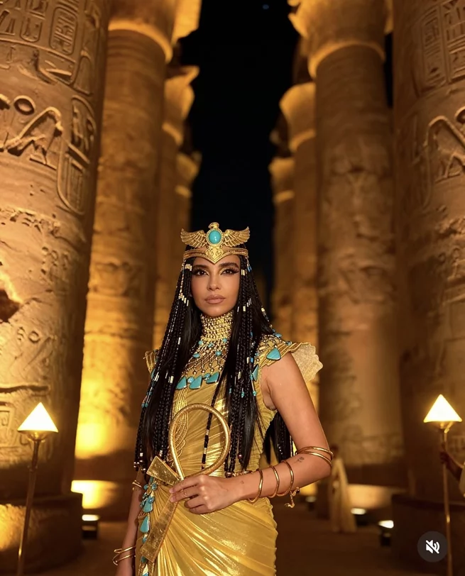 Fouad Sarkis, the Lebanese designer, steals the spotlight at the Grand Egyptian Museum opening