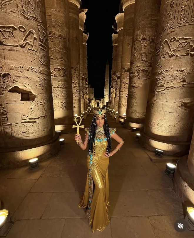 Fouad Sarkis, the Lebanese designer, steals the spotlight at the Grand Egyptian Museum opening