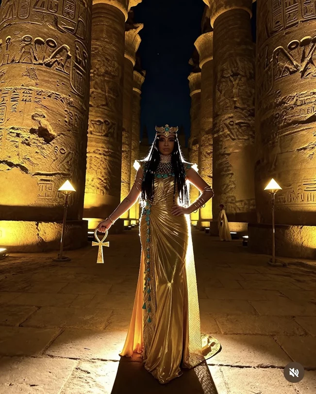 Fouad Sarkis, the Lebanese designer, steals the spotlight at the Grand Egyptian Museum opening
