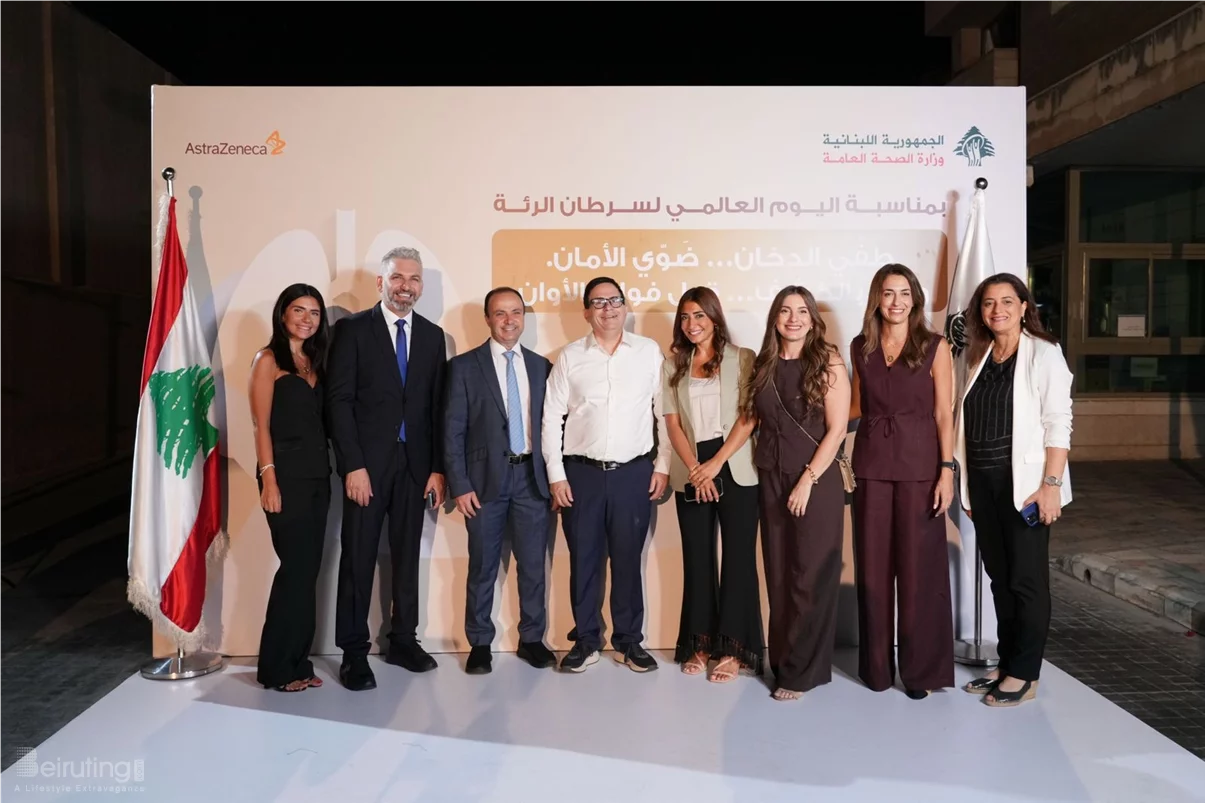 On World Lung Cancer Day, Lebanon’s Ministry of Public Health and AstraZeneca Launch National Campaign to Promote Prevention and Early Detection