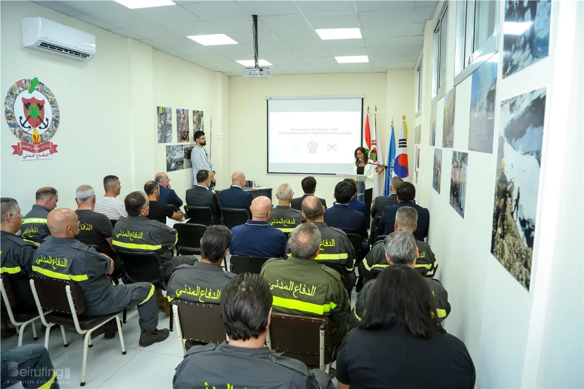 UN-Habitat and the Republic of Korea Inaugurate Rehabilitated Bekaa Regional Civil Defense Centre