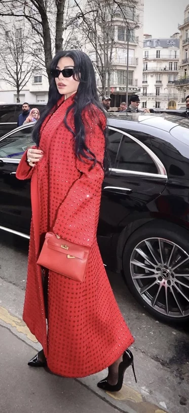 Haifa Wehbe Sets Paris Fashion Week Ablaze with Star Power and Unmatched Elegance