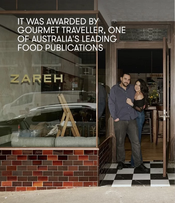 A Taste of Lebanon, A Melbourne Triumph: ZAREH Wins Restaurant of the Year