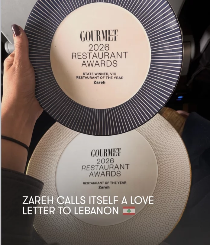 A Taste of Lebanon, A Melbourne Triumph: ZAREH Wins Restaurant of the Year