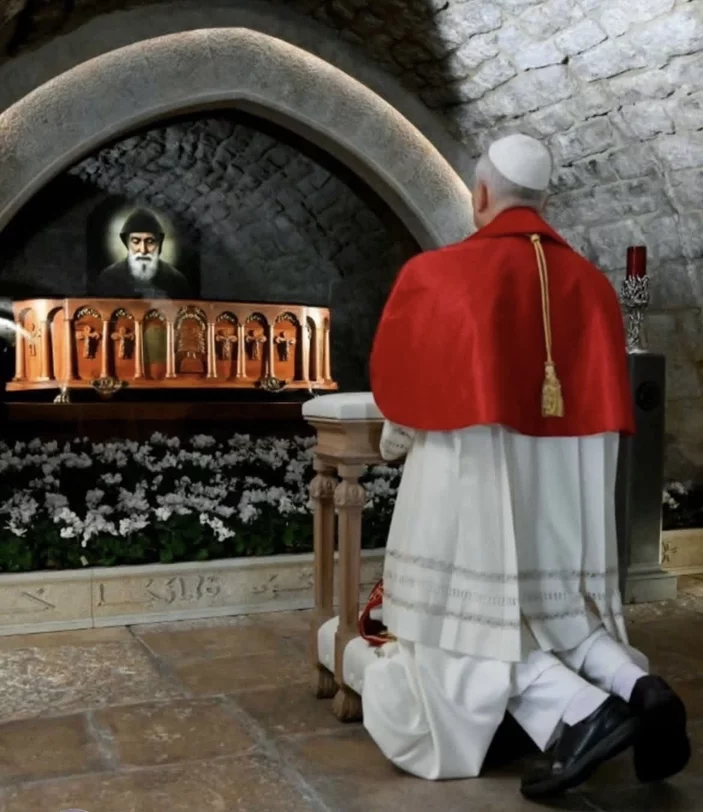 Where Holiness Meets: The Pope & Saint Charbel