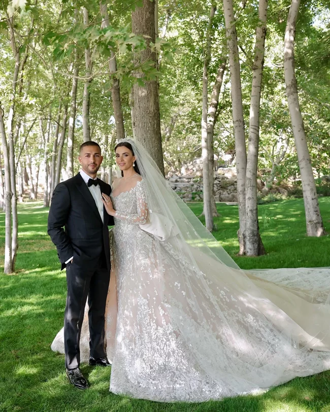 Designer Elie Saab's son Celio marries Zein Qutami
