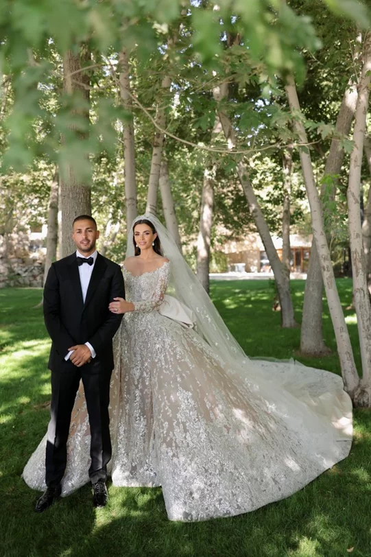 Designer Elie Saab's son Celio marries Zein Qutami