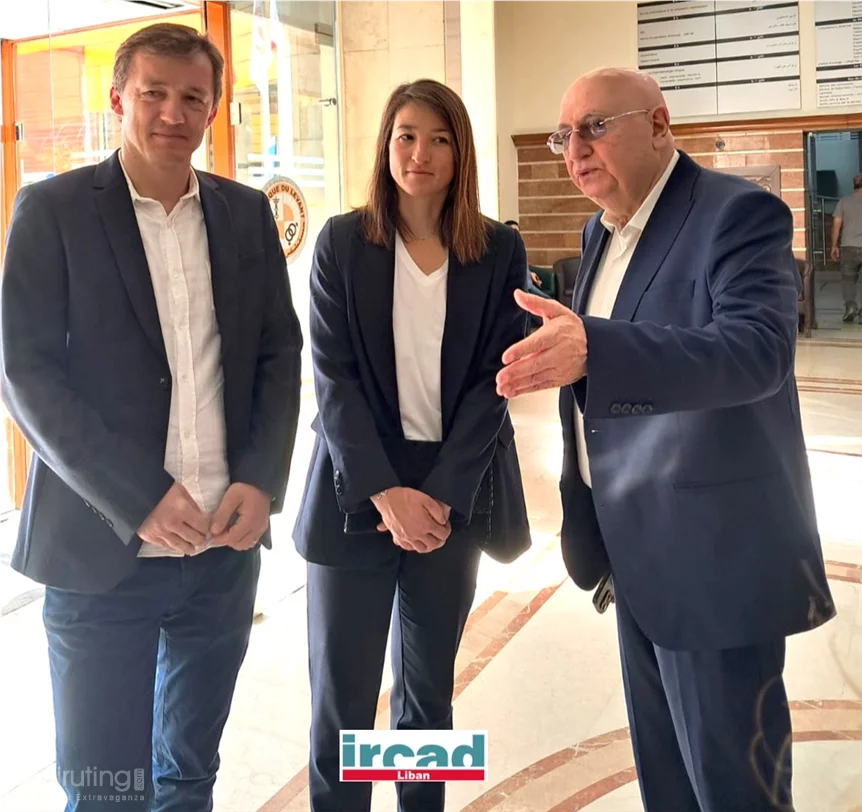 Dr. Guillaume Marescaux, Vice President of IRCAD Global, in Lebanon to Establish a Strategy for Robotic Education Ircad Liban: The First and Only Academy for Robotic Surgery Education in Lebanon and the Middle East
