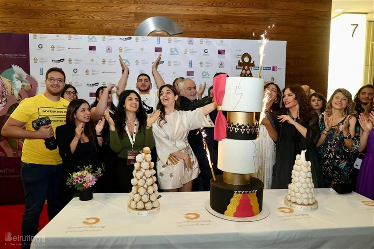 The Beirut International Womens Film Festival 7th Edition awards ceremony at Grand Cinemas in ABC Mall in Dbayeh