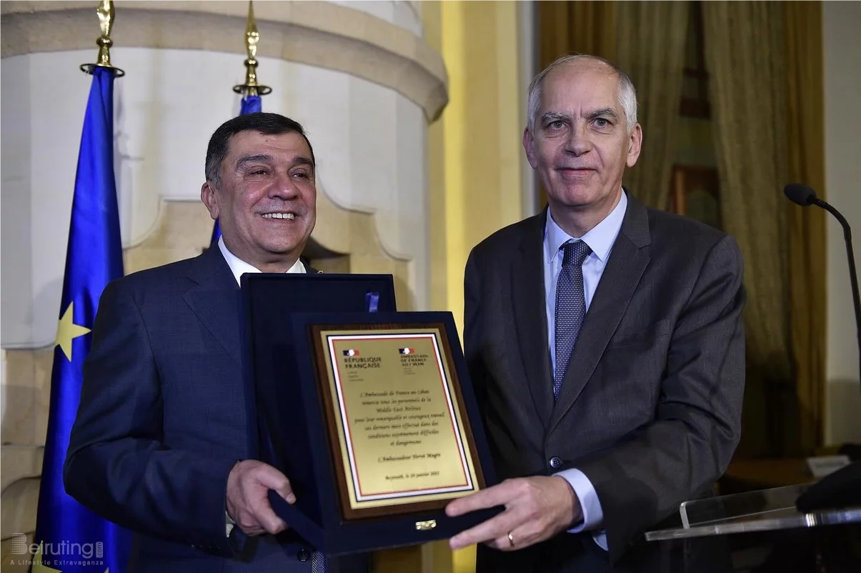 The French Ambassador in Beirut Honors MEA Air Liban