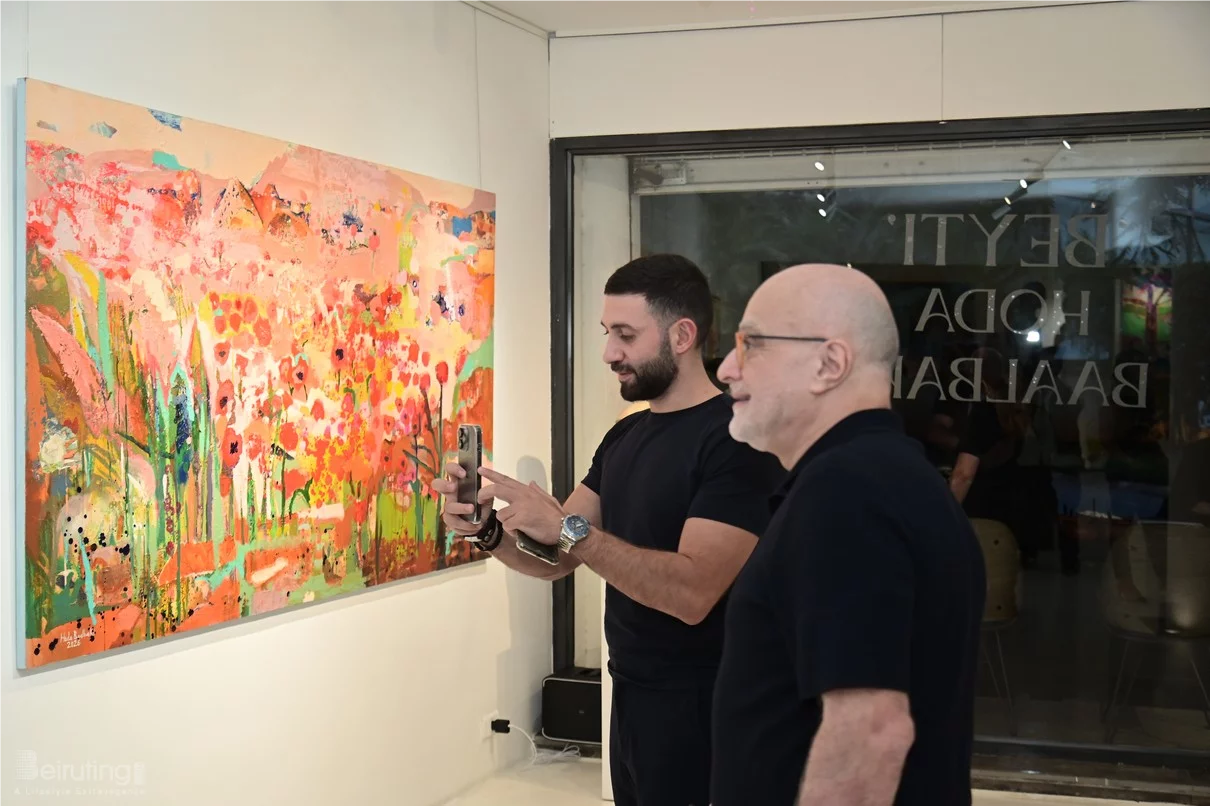 BEYTI Hoda Baalbaki Solo Exhibition at Chaos Art Gallery