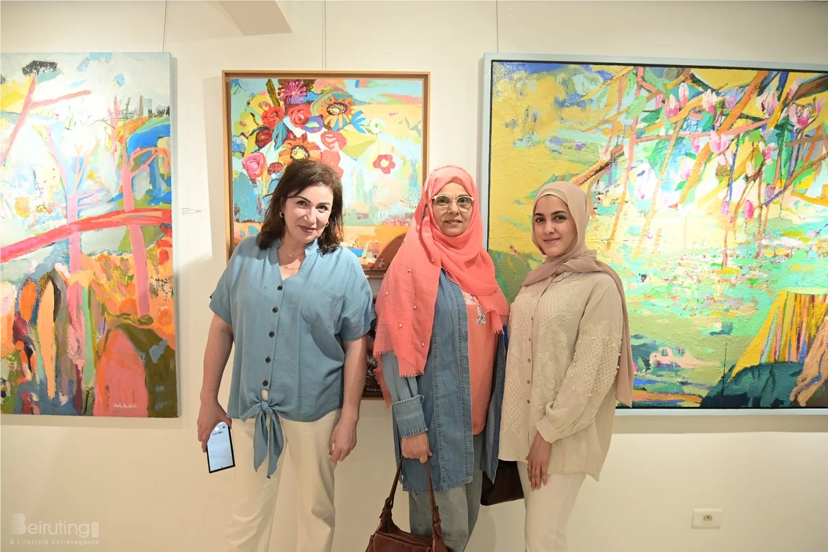 BEYTI Hoda Baalbaki Solo Exhibition at Chaos Art Gallery
