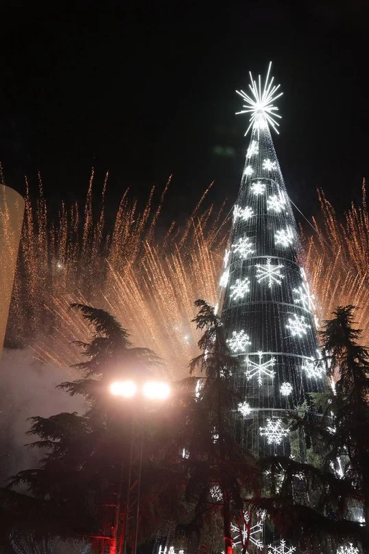 Zahle Christmas Tree Lighting 2025