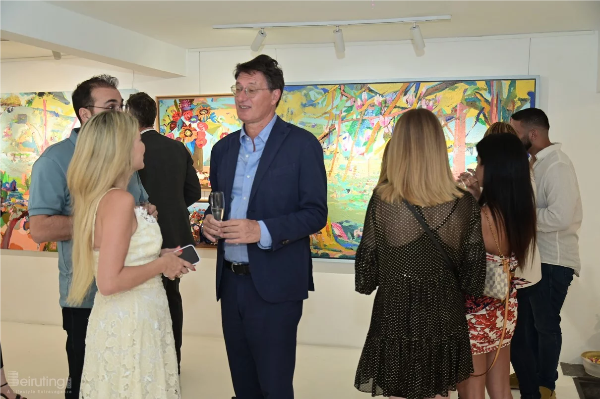 BEYTI Hoda Baalbaki Solo Exhibition at Chaos Art Gallery