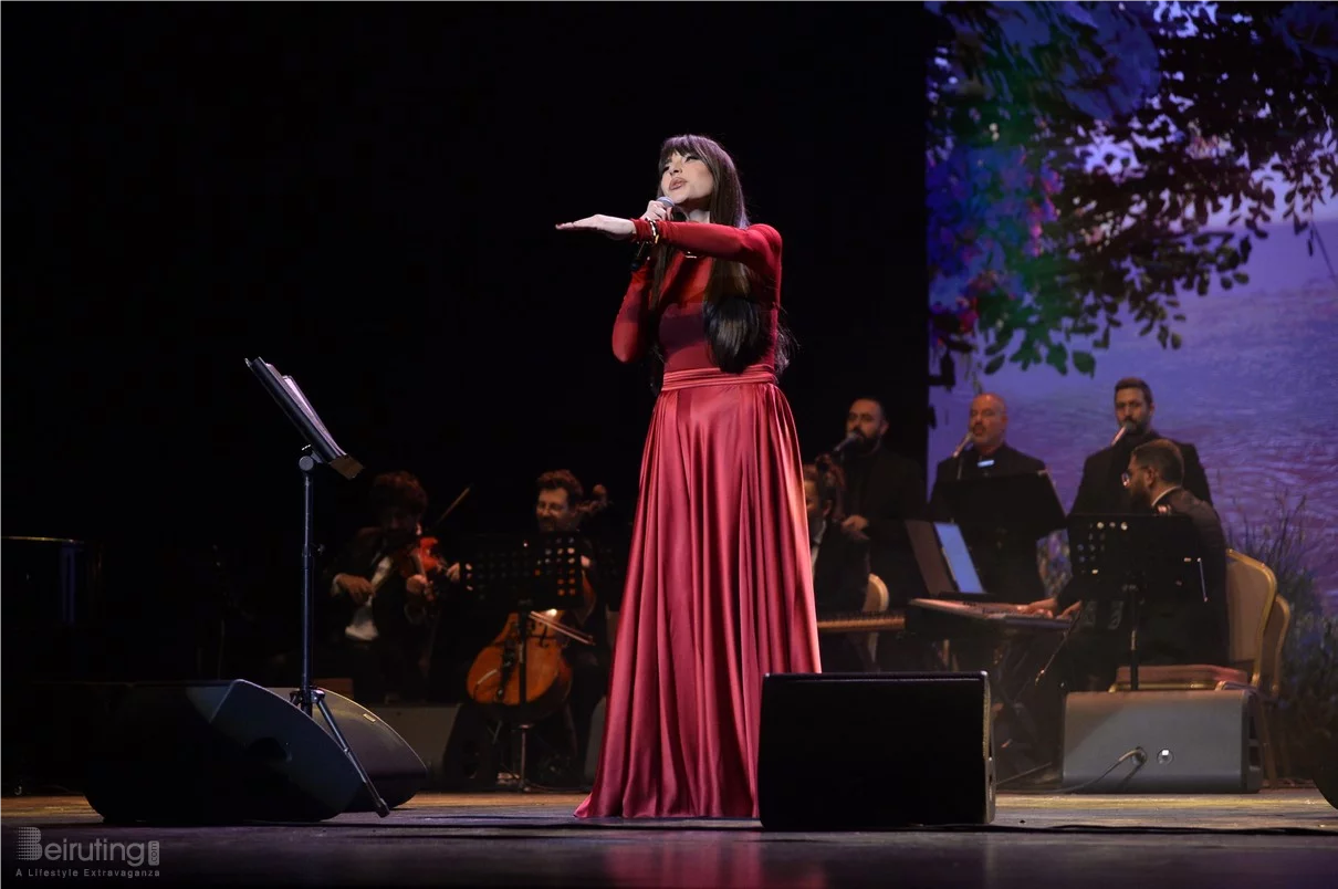 Abeer Nehme at Casino du Liban