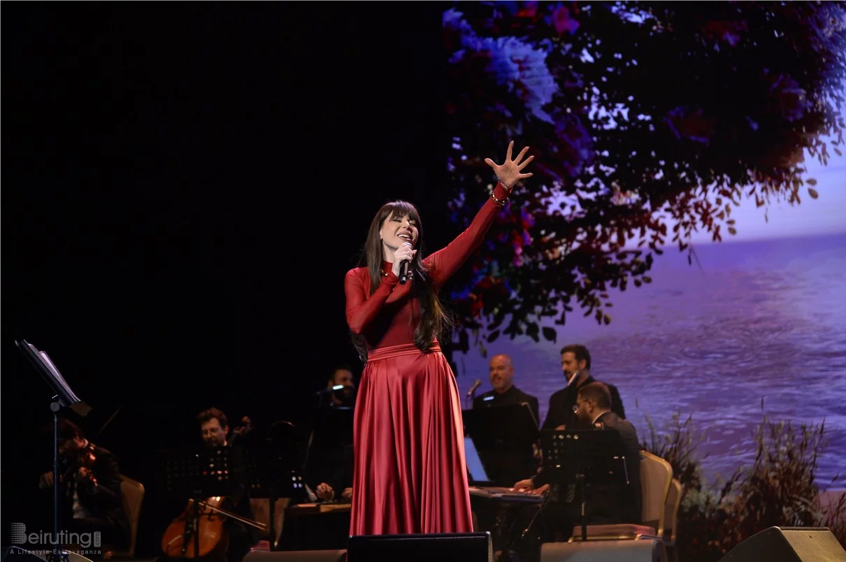 Abeer Nehme at Casino du Liban