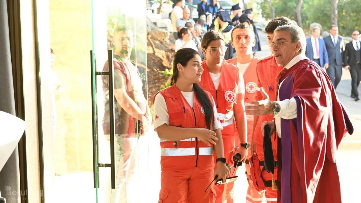 الجامعة اللبنانية الفرنسية تدشن قاعة زينب سليم المقدم وتحتفل بتخرّج دفعة 2025