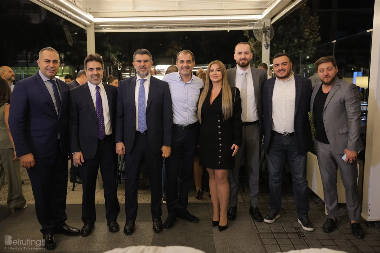 A Packed Dinner at Thanna Restaurant in Support of Candidate Elie Bazerli for President of the Beirut Bar Association