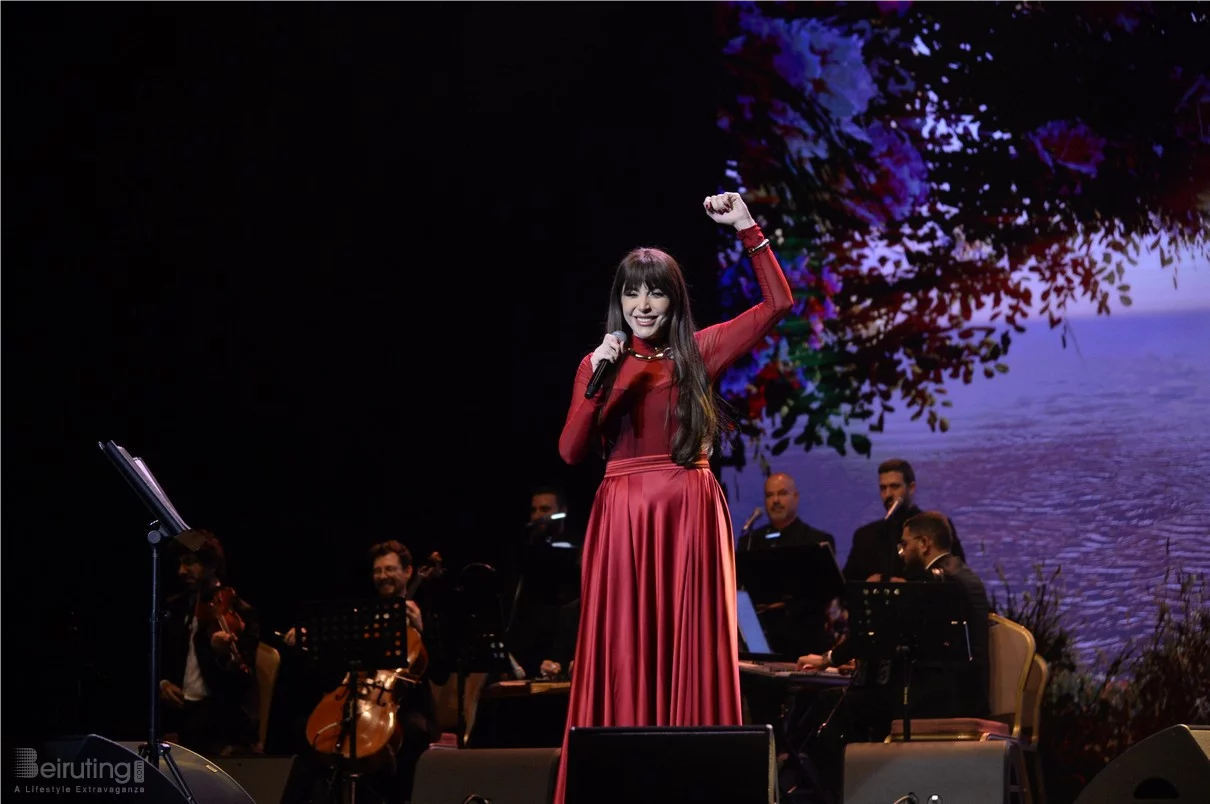 Abeer Nehme at Casino du Liban