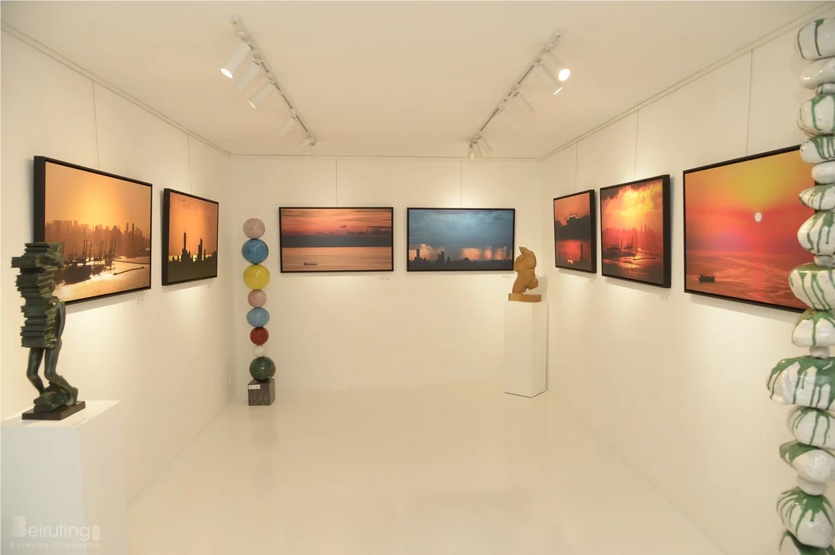 Beyrouth Skylights Solo Exhibition by Desiree Sadek at Chaos Art Gallery