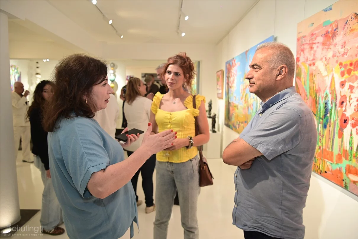 BEYTI Hoda Baalbaki Solo Exhibition at Chaos Art Gallery
