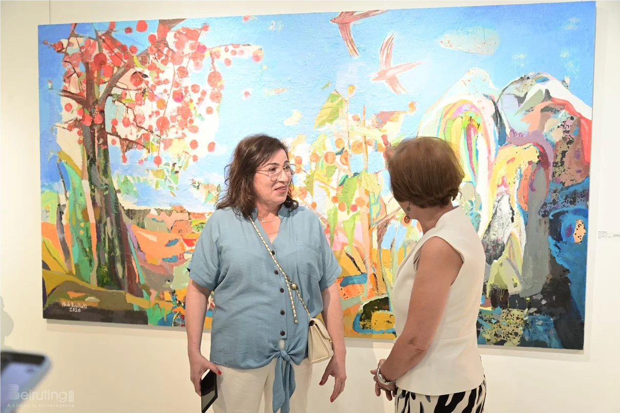 BEYTI Hoda Baalbaki Solo Exhibition at Chaos Art Gallery