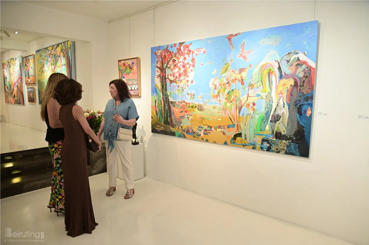 BEYTI Hoda Baalbaki Solo Exhibition at Chaos Art Gallery