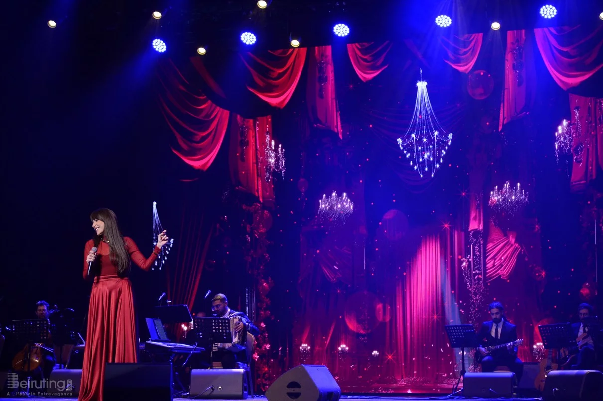 Abeer Nehme at Casino du Liban