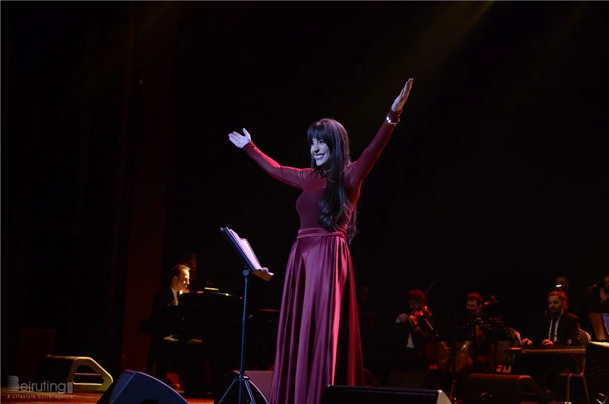 Abeer Nehme at Casino du Liban