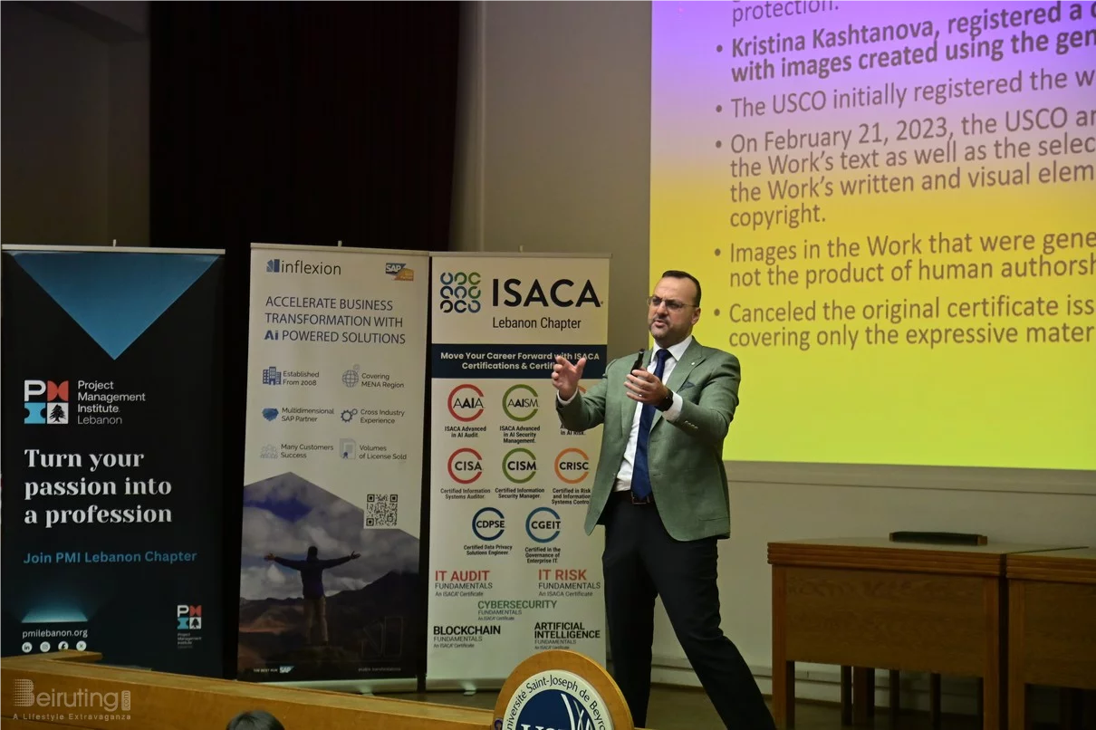 PMI Lebanon X ISACA at USJ