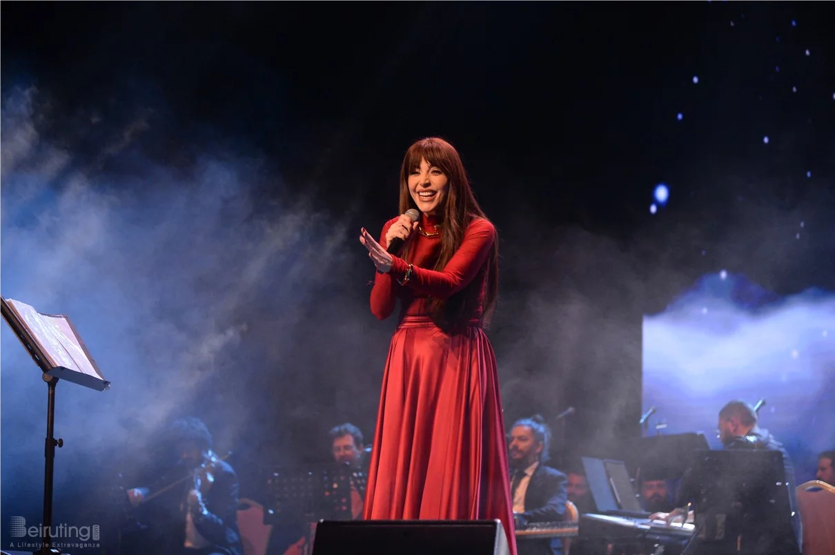 Abeer Nehme at Casino du Liban