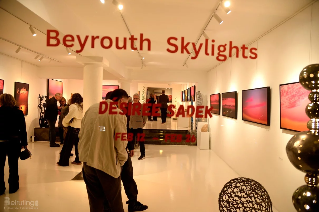 Beyrouth Skylights Solo Exhibition by Desiree Sadek at Chaos Art Gallery